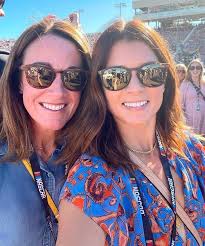 Danica Patrick and a friend, trackside nostalgia at its finest. 🏁❤️