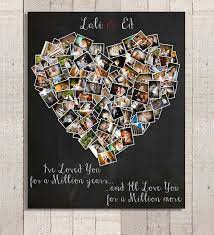 Ivory as a 14th anniversary gift originates from hindu mythology and signifies luck and protection. Personalized Anniversary Gift Heart Photo Collage Etsy Valentines Day Gifts For Him Personalized Anniversary Gifts Valentine Day Gifts
