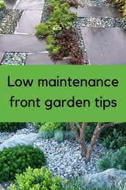 The modern look comprises of clean lines, earth colours, creative use of stone, and minimised use of divergent colours. Low Maintenance Front Garden Ideas The Myths And The Truth The Middle Sized Garden Gardening Blog