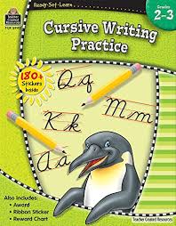 Pdf Download Cursive Writing Practice Ready Set Learn
