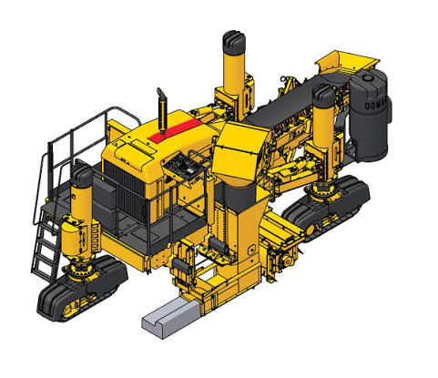 Gomaco 3300 Curb & Gutter Machine
