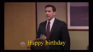 Michael Scott Happy Birthday Gifs Tenor Just catch the best one from here and send it across to your lo. michael scott happy birthday gifs tenor