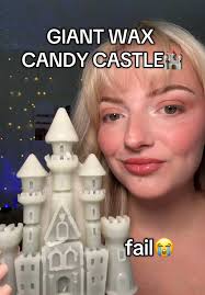 Giant Wax Candy Castle