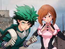 Izuku Midoriya My Hero Academia Ochaco Uraraka Wallpaper Resolution 1920x1468 Id 1049004 Wallha Com Ochako demands himiko to give her keychain back. izuku midoriya my hero academia ochaco