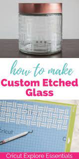 Cricut Explore Essentials How To Make Custom Etched Glass Christene Holder Home Etching Diy Glass Etching Stencil Vinyl