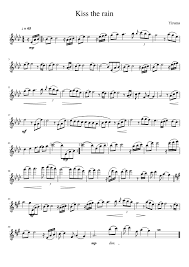 Learn kiss the rain music notes in minutes. Kiss The Rain Sheet Music For Flute Solo Musescore Com