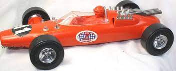 Vintage Plastic Toy Formula One Race Car And Driver Processed Plastic Co Car And Driver Race Cars Formula One