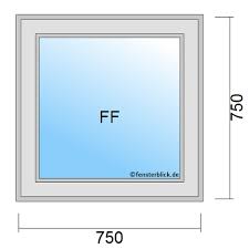 Fenster 75x75 Cm Gunstig Online Kaufen Fensterblick De