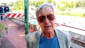 Andrea Pieri, presidente della Rari Nantes Florentia alla presentazione di  "Corri la Vita"