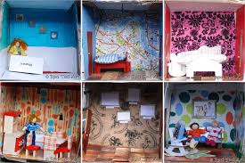 Personalize your gift boxes with a homemade touch and you will win over. How To Make A Cardboard Dolls House Red Ted Art Make Crafting With Kids Easy Fun