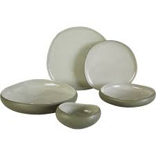 Assiette A Dessert En Gres Vert Olivier D21cm Kyma Assiette A Dessert Assiette A Dessert Assiette Gres Assiette