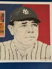 Paper Baseball Original Art Prints for sale