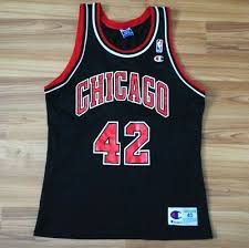 Vintage Champion Nba Chicago Bulls Elton Brand Jersey Mens