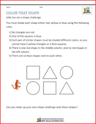 This fun math activity challenges children to draw on their knowledge of math and numbers to solve 18 clues. Math Logic Problems