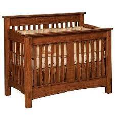 Usa Made Amish Non Toxic Baby Nursery Furniture Amish Mccoy 4 In 1 Convertible Baby Crib Baby Eco Trends Baby Furniture Cribs Baby Cribs