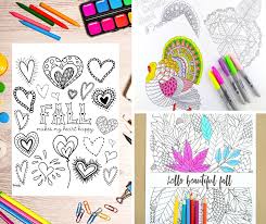 Search through 623,989 free printable colorings at getcolorings. Free Printable Fall Colouring Pages For Adults Mum In The Madhouse