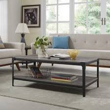 Loon Peak Arboleda Coffee Table Wood Coffee Table Rustic Coffee Table Coffee Table Grey