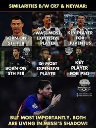 Unsurprisingly, social media has been awash with well wishers for the pair, who are a couple of the game's most recognisable faces. Happy Birthday Cristiano Ronaldo And Neymar Jr Troll Football