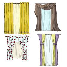 Be it the window curtain or the door curtain you often contemplate about the aptness of the dimensions of the element. Sheer Casement Curtain Sketch Google Search Curtain Drawing Curtain Fabric Design Furniture Design Sketches