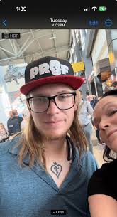 Meeting a fellow Father Judge alumni at craft fair