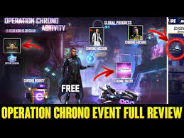 19.the event will be streamed on the battle royale's apps. Operation Chrono Event In Free Fire How To Claim All Rewar
