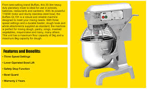 Maybe you would like to learn more about one of these? Buffalo Gl191 Heavy Duty Planetary Mixer With Three Speeds 20 Litres