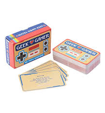 Shop for the latest gamer tees, pop culture merchandise, gifts & collectibles at hot topic! Jeux De Societe Geek Gamer Trivia Questions Console Family Game Stocking Filler Cadeau Fantaisie Jouets Et Jeux