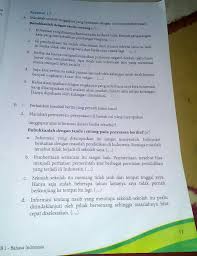 Kegiatan 1 5 Bahasa Indonesia Kelas 8 Tolong Di Jawab Brainly Co Id