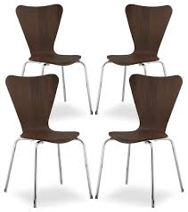 Check spelling or type a new query. Edgemod Brynn Dining Chair Set Of 4 Midcentury Dining Chairs By Edgemod Furniture Houzz