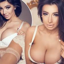 Chloe Mafia flashes her nipples as over-flowing cleavage bursts out during  sexy lingerie shoot - Mirror Online