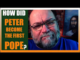 How did Peter become the first Pope?