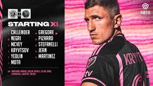 Starting XI: New York City FC vs. Inter Miami CF