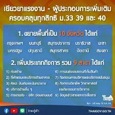 ขั้นตอนการลงทะเบียน www.sso.go.th สำหรับ ผู้ประกันตนมาตรา 40 We5pdjs Jjynwm