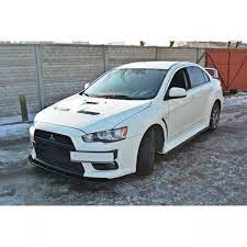 In 2015, before the model's extinction, mitsubishi launched the lancer evolution x final edition, coming with an upgraded engine, new colors, special badging and a few interior enhancements. Front Ansatz Passend Fur V 1 Mitsubishi Lancer Evo X Schwarz Hochglanz Gunstig Im Online Shop Von Mm Concetps Kaufen Mm Concepts Online Shop Fur Felgen Reifen Tuningteile