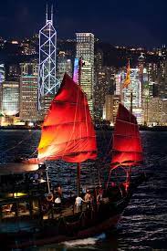 Junk Boat On Victoria Harbour Hong Kong Travel Victoria Harbour Hong Kong