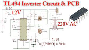 Welcome this is a simple 24v dc to ac inverter circuit diagram by freeborn emmanuel. Tl494 Inverter Circuit 12v To 220v Ac Youtube