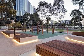 Clec Site Docklands Park Stage 2 Melbourne Australia Mala Studio Park Landscape Architecture Park Landscape Architecture Design Landscape Architecture