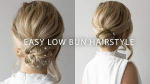 Easy Updo Hairstyle Long Medium Hair Wedding Prom Bridal Easy Updo Hairstyles Updos For Medium Length Hair Hair Tutorials For Medium Hair