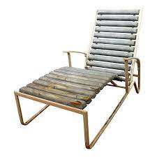Mid Century Lounge Chair Danish Modern Samsonite Outdoor Patio Metal Lounge Chair 2 By Annexm Metal Lounge Chairs Pool Lounge Chairs Mid Century Lounge Chairs