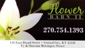 Flowers on broad street reviews. Central City Florist Central City Ky Flower Shop Flower Barn Ii