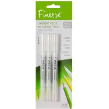Colored Pencils Blender Pens Finesse Blending Pen Buy Them In A Three Pack And Use One For Each Color Group Colored Pencils Blender Pen Finesse