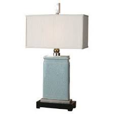 Porcelain Table Lamp With A Blue Crackle Finish Product Table Lampconstruction Material Porcelain And Fab With Images Blue Table Lamp Table Lamp Contemporary Table Lamps
