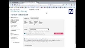 Online Deutsche Bank English