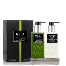 From a bathroom tray and a toothbrush holder to a soap/lotion dispenser, this decorative bath accessories set includes everything you need to upgrade the look and. Nest Fragrances Liquid Soap Hand Lotion Set Lemongrass Ginger 10 Fl Oz Soap 10 Fl Oz Lotion Silver Tray Walmart Com Walmart Com