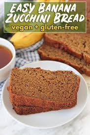 Ground cinnamon, large eggs, brown sugar, granulated sugar, bananas and 8 more. Easy Gluten Free Banana Zucchini Bread Vegan Delightful Adventures