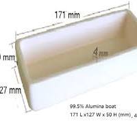 Alumina (Al2O3) Boat Crucible – MTI Online Store