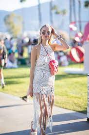 Charming fashion tassel skirt festival, electronic dance music. Coachella Style Outfit Ideas 2020 What To Wear To Coachella