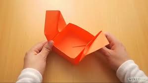 Cara membuat kotak kertas lipat. Tutorial Membuat Kotak Sederhana Dari Kertas Origami All About Handycraft