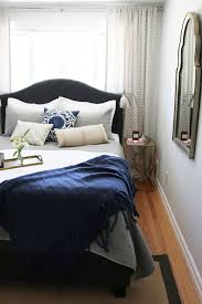 When looking at my final bedroom board, for example, it's pretty obvious that my wall color is going to be a very dark navy/grey/black. Small Bedroom Makeover Before After The Inspired Room Small Bedroom Makeover Bedroom Makeover Before And After Small Guest Bedroom