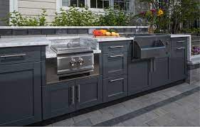 They can tie a design together, add a bright pop of color, or complement the landscape while offering additional storage space to the home. Outdoor Cabinets Stainless Steel Kitchen Cabinetry Danver